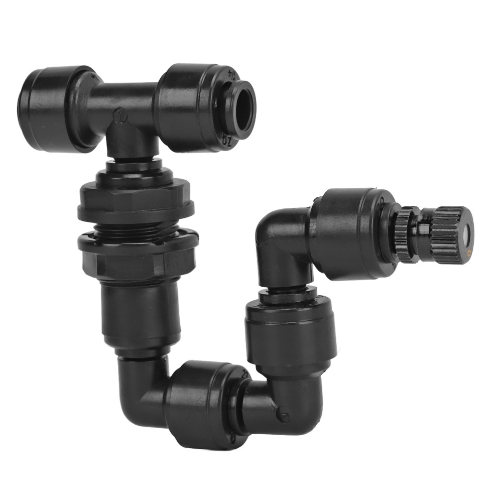 Misting Nozzle Reptile - Ugello nebulizzatore regolabile nero per rettili