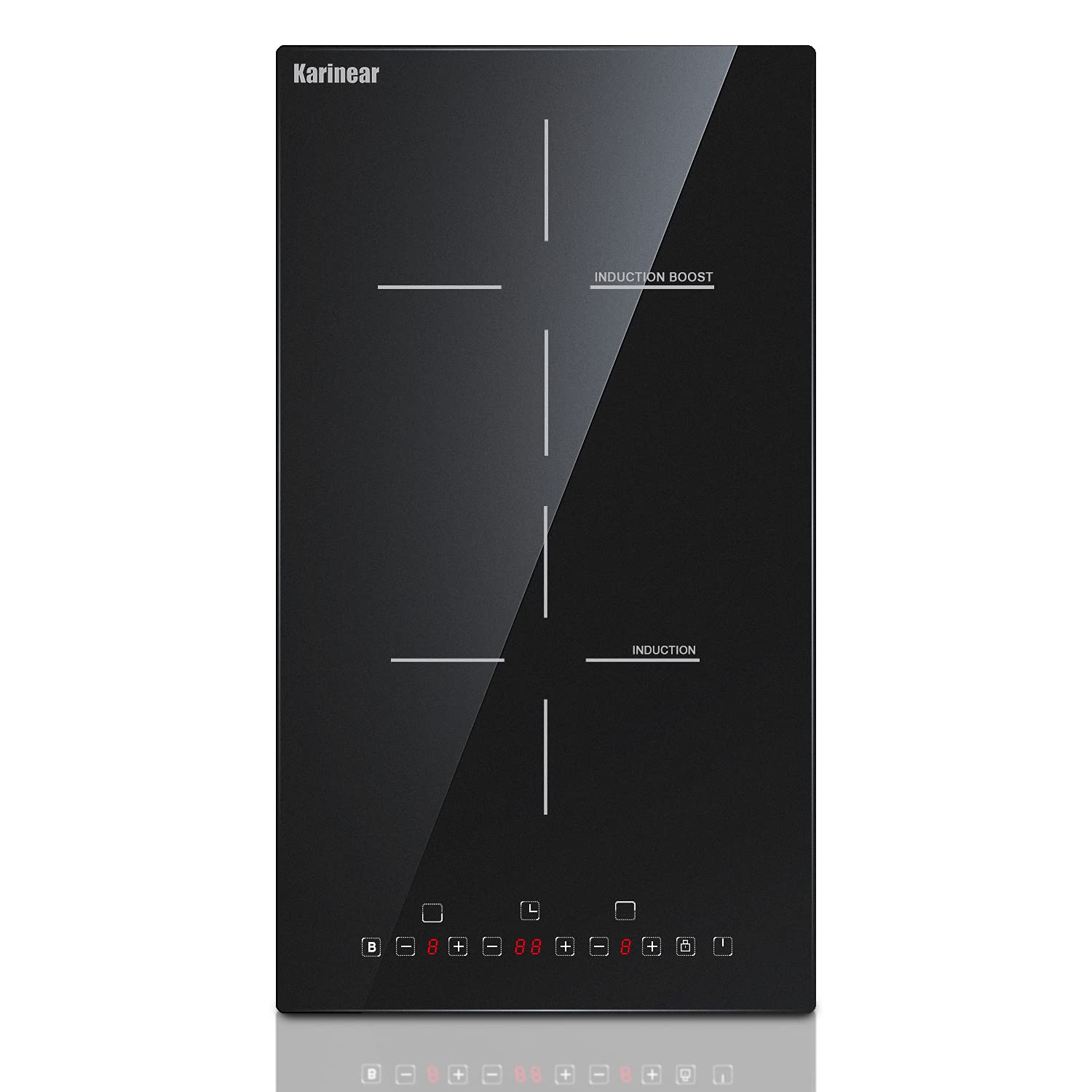 Piano cottura a induzione Kari - Timer Dual Outlet recensione e prezzo