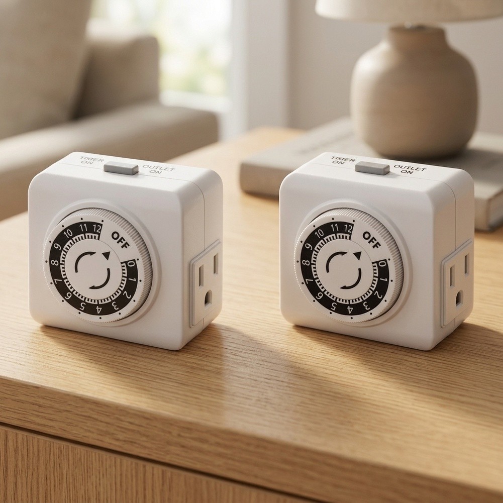 Confezione da 2 Prese Meccanic - Timer Dual Outlet recensione e prezzo